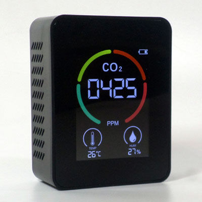 CO2検知器 - 77100-002-CA - ALLA FRANCE SARL - 床置き / 屋外用 / 業務用