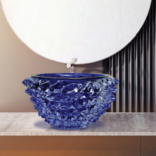 カウンタートップ型洗面器 - Scilla  - Wave Murano Glass srl - ムラノガラス製 / ベネチアン ガラス / 手作り