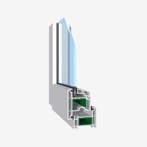 スチール製窓用形材 - 60 - Salamander - 安全用