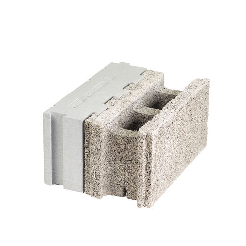 セメントウッドフォームライナー - STANDARD - GIE ISOLABLOC - 壁用 / パッシブハウス用 / 建物用