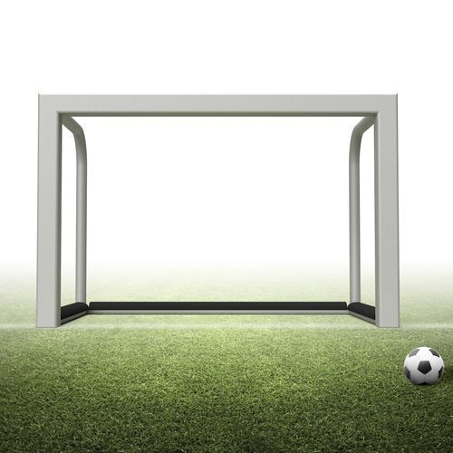 アルミニウムサッカーゴール - 1-13-005 - helogoal - 移動式 / 銀色 / 粉体塗装