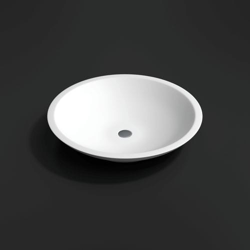 カウンタートップ型洗面器 - 700225 - NEILUR - 個体表面 / マット仕上げ / 円形