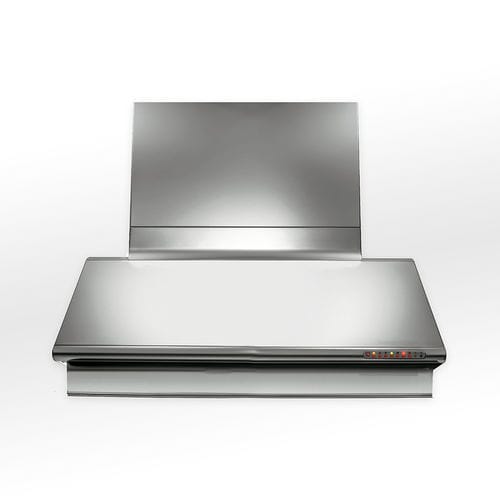 壁取り付け式レンジフード - SEA/80-1 - ALPES-INOX - 埋込照明付き