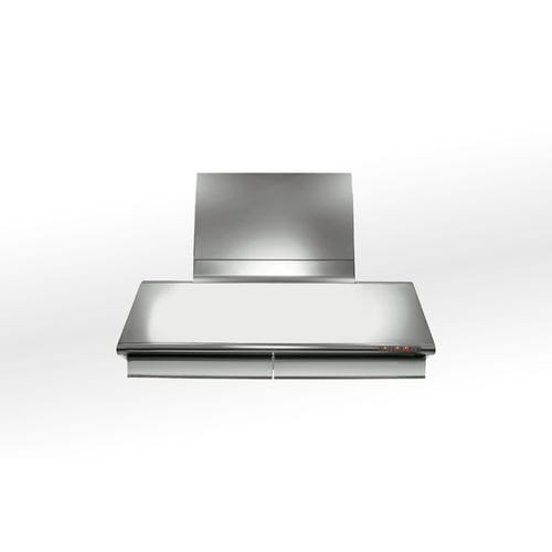 壁取り付け式レンジフード - SEA/120-2 - ALPES-INOX - 埋込照明付き