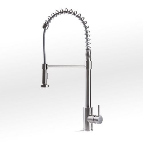 カウンタートップ混合水栓 - ALP48 - ALPES-INOX - ステンレス製 / キッチン用 / 穴1つ