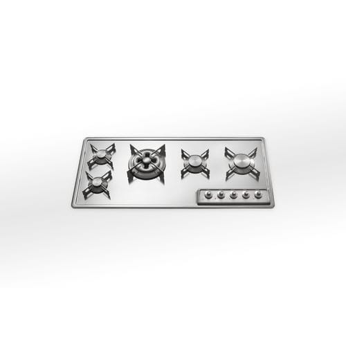 ガスコンロ - F 499/4GTC - ALPES-INOX - 5口 / 組み込み式 / ノブ付き