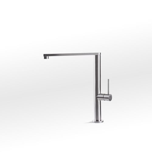 カウンタートップ混合水栓 - ALP46 - ALPES-INOX - ステンレススチール製 / キッチン用 / 穴1つ