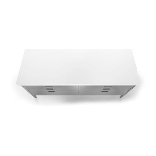 独立システムキッチン - 190C-CONTENIMENTO-2 - ALPES-INOX - 自立型 / 引き出し付き