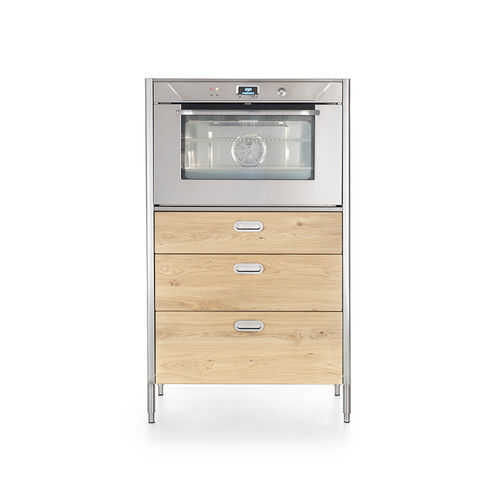 キッチン用キャビネット - 98/165 FORNO/3 - ALPES-INOX - 現代風