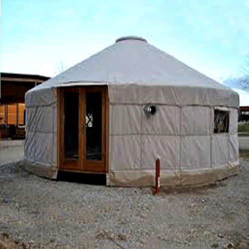 モジュラーマイクロハウス - THE ROUND HUTS - ecohousesystem - 現代風 / 家庭用 / エコディストリクト用