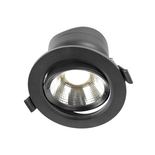 天井取付け式スポットライト - LIBERTAD 9 ADJ - Hofflights - はめ込み式 / LED / 円形