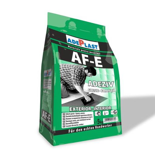 ポインティングモルタル接着剤 - AF-E - AdePlast - 舗装スクリード用 / タイル用 / コンクリート用