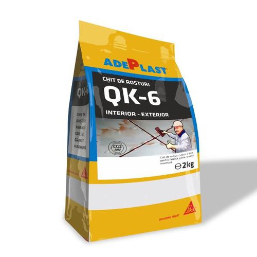 グラウトモルタル - QK-6  - AdePlast - コンクリート用 / セメント / 無機