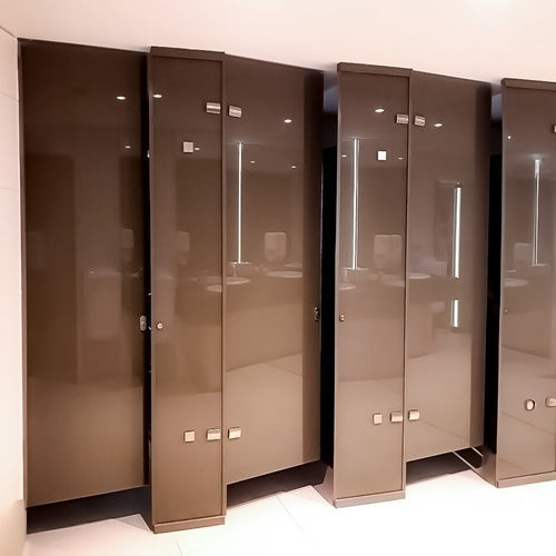 シート式ガラスパネル - CUBICLE - Transparent Design SRL - 硬化 / 透明 / デジタル印刷