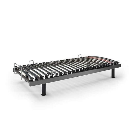 ダブルベッドフレーム - uni 12 bridge® - Swissflex - ウッドスプリング / リクライニング式 / 家庭用