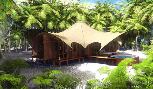 プレハブ家 - POIVRE ISLAND, SEYCHELLES - PT-Touchwood - 環境を尊重したデザイン / 現代風 / テラス付