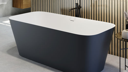 自立式浴槽 - VOSTOK - ZENON SMART SOLID SURFACE - 住居用 / 個体表面 / 現代風