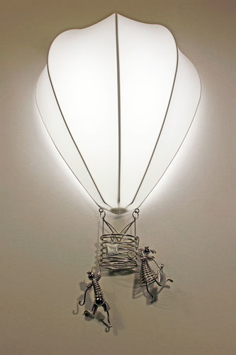 オリジナルデザイン壁掛け照明 - SCONCE BALLOON - ARTBUZ creative workshop - 屋内用 / ガラス製 / 金属製