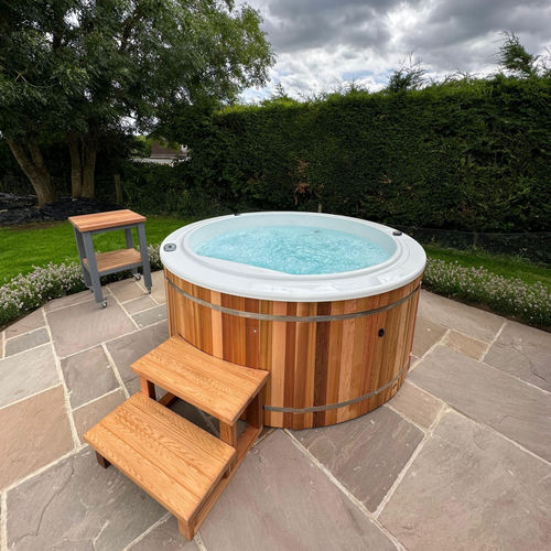 埋め込み式ジャグジー - Premium WIFI - Urban Cedar Hot Tubs and Saunas - 地上 / 円形 / 5人用