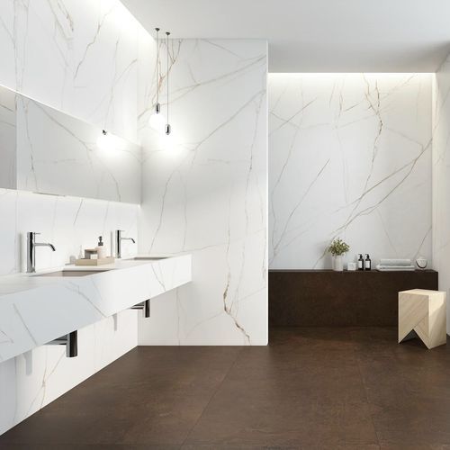 陶磁器板石 - MELBOURNE  - Arklam - バスルーム用 / 外壁カバー / 大理石調