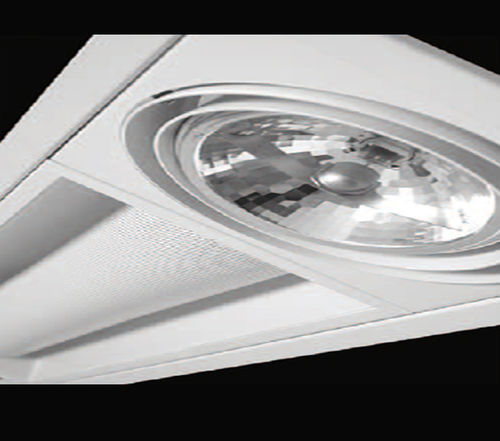 オリジナルデザインシーリングライト - 197 HQI - pti-lighting - 円形 / 長方形 / 鋼板