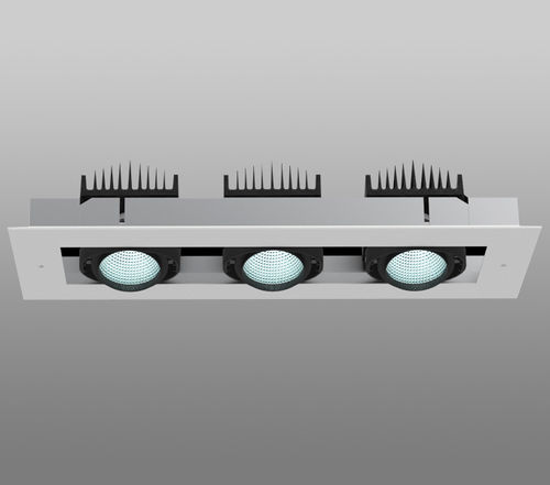 はめ込み式ダウンライト - 197LED - pti-lighting - 直付け / LED / 円形