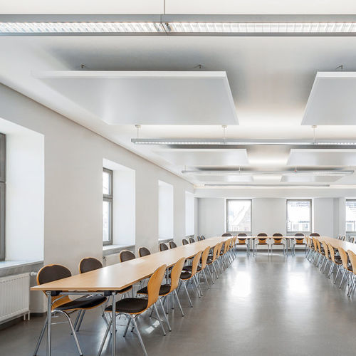 金属製仮天井 - Sonic  - Knauf Ceiling Solutions - タイル / オフィス用 / 会議室用