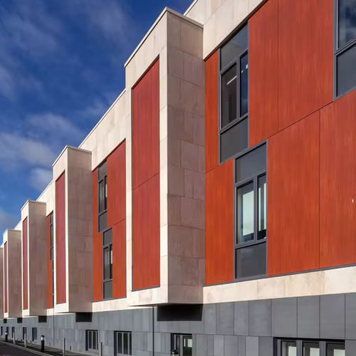 パネルサイディング - EXTERIOR PRO - Changzhou Zhongtian Fire-proof Decorative Sheets Co., Ltd. - 複合材 / 垂直 / テクスチャード仕上げ