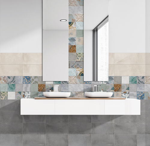 陶磁器タイル - URBAN CONCEPT  - Frassinoro Ceramiche - マット / 屋内用 / バスルーム用