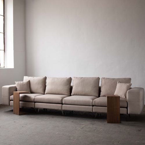 モジュール式ソファー - Set 3 - Pommier Furniture - コーナータイプ / ベッド / 現代風