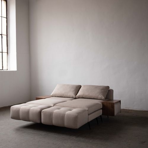 モジュール式ソファー - Set 4 - Pommier Furniture - コーナータイプ / ベッド / 現代風