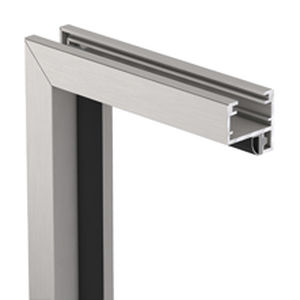 アルミニウムドア枠 - CONCEPT -DOOR-TZ B - LUX ELEMENTS - ステンレススチール