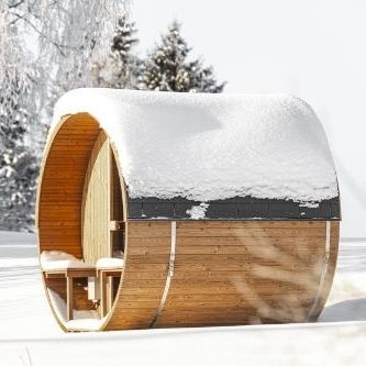 家庭用サウナ - BARREL 210 - Hekla Saunas - 業務用 / トウヒ製 / 無垢材