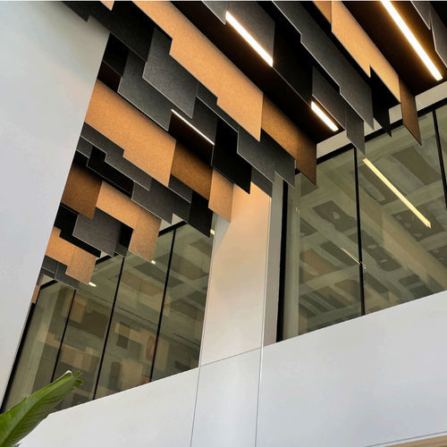 一面仕切り - SteelTeq EI30 - ERIBEL FRANCE - 固定式 / ガラスパネル付き / スチール製