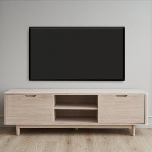 現代風テレビキャビネット - NYBORG  - Furnhouse Aps - ローボード / 収納付き / オーク材