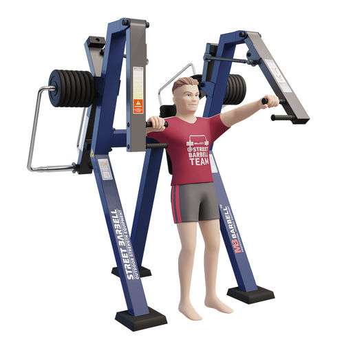 チェストプレス筋力トレーニングマシン - MB 7.30 - Streetbarbell - 屋外用 / 業務用