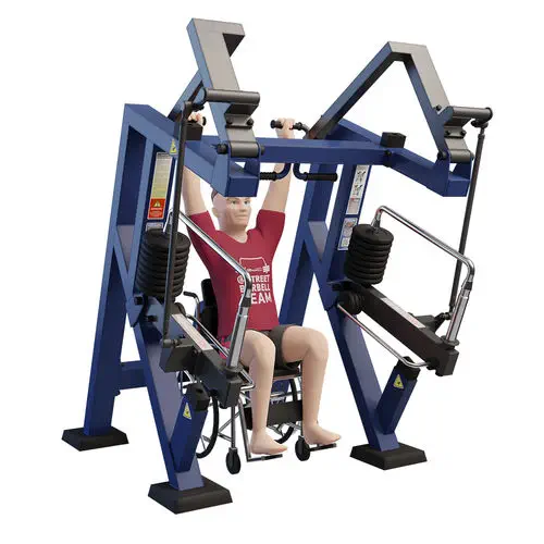 ショルダープレス筋力トレーニングマシン - MB 7.29.3 STREETBARBELL+