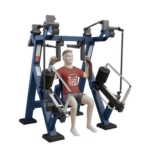 バタフライ筋力トレーニングマシン - MB 7.31.3 STREETBARBELL+  - Streetbarbell - 屋外用 / 業務用