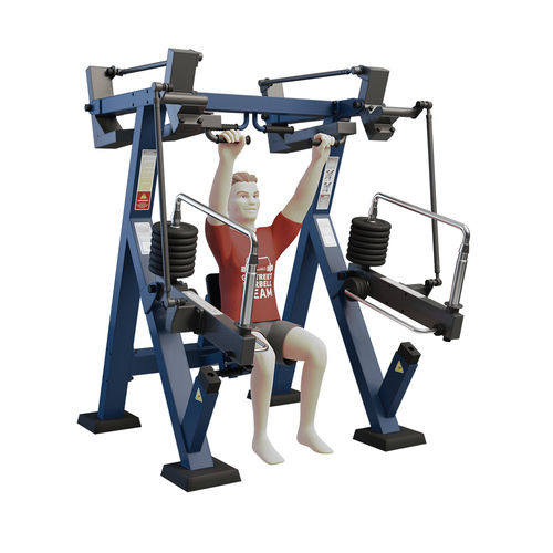 傾斜チェストプレス筋力トレーニングマシン - MB 7.56.3 - Streetbarbell - 屋外用 / 業務用