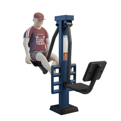 屋外用レッグプレスマシン - MB 7.06.1 - Streetbarbell - 子供用