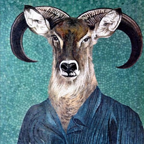 フィギュラティヴモザイク - TESSERE - ガラス製 / 屋内用 / 壁面