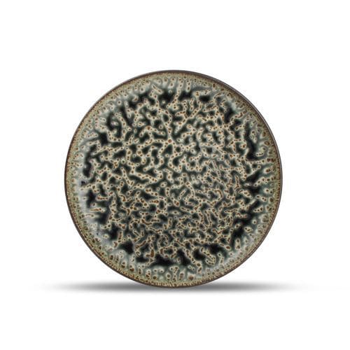 平らなプレート - Oxido Emerald : 605035 - Fine2Dine - 円形 / 磁器製 / 柄付き