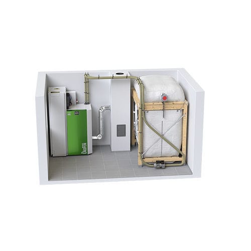 電動式蓄電池 - Smartlink All-in-One - oekofen - 現代風 / 金属製 / 白色