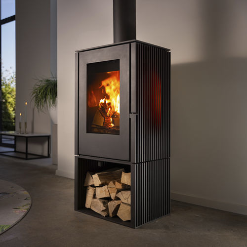 薪ストーブ - Trimline Woody Loft 3S - Trimline Fires - 5 kW...10 kW / 0 - 5 kW / 独立型