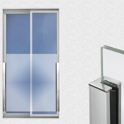 窓用手すり - BF.1150.SET/Y.AL.R - RX Inox France - アルミニウム / ガラスパネル型 / 屋外用