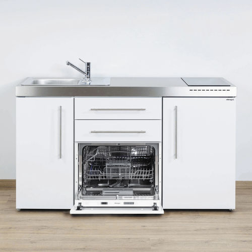 小型キチネット - MPGS 150 - Stengel Steel Concept GmbH - 塗装金属製 / 取っ手付き / IH