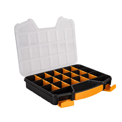 ポリプロピレン製収納箱 - MULTIPURPOSE ORGANIZER 13" - CENTRAL LOBAO S.A - ふた付き