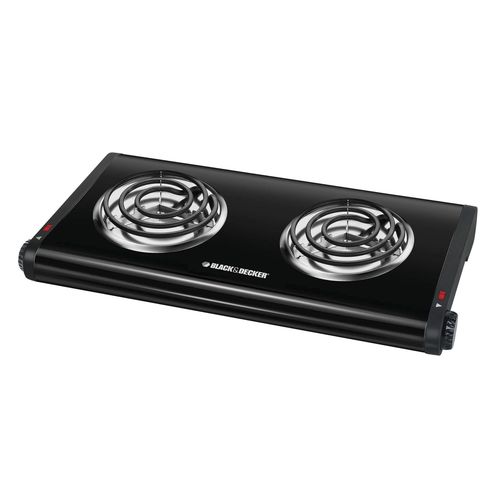 電動式コンロ - DB1002B - Black & Decker - 2 / カウンタートップ / 携帯型