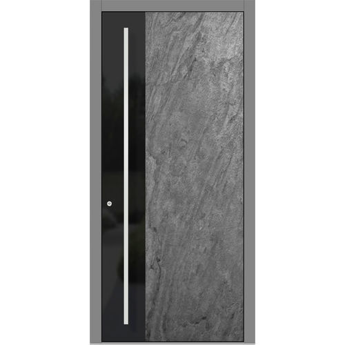 入り口ドア - HS952_G03 - DOORS, d.o.o. - スチール製 / 石製 / ガラス製