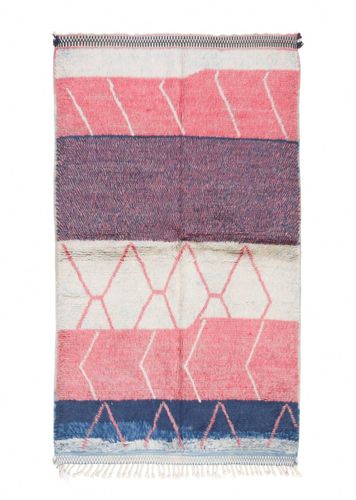 現代風絨毯 - Aksil - MUSMUS RUGS - 幾何学模様 / ウール製 / 長方形